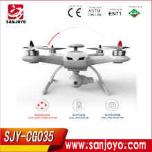 Sígueme RC Drone GPS CG035 2.4G Motor sin escobillas Altitude Hold sin cabeza en modo UFO Drone Quadcopter con GPS doble SJY-CG035